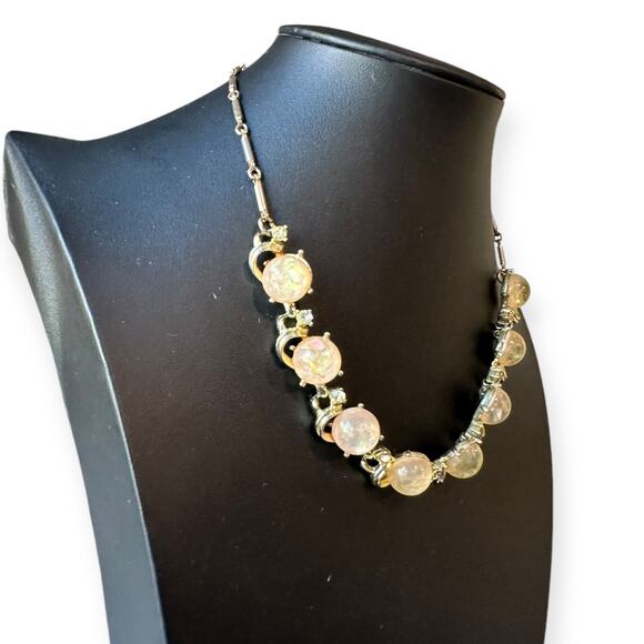 Coro Vintage Confetti Style Orb Necklace - Picture 3 of 6